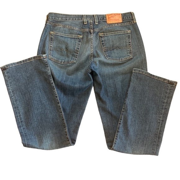 Lucky Brand Jeans Classic Rider Straight Leg Medium Wash Size 8 - Picture 3 of 8